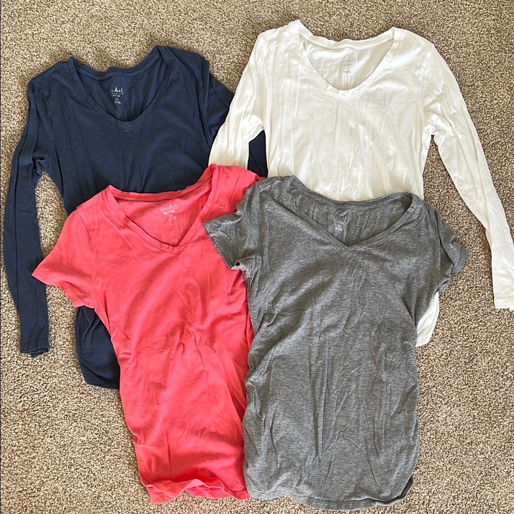 Set of 4 Maternity isabel (Target) T-Shirt Bundle, size XS